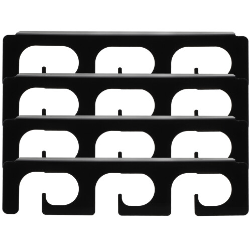 4 Mounted Fishing Rod Stand Storage Display Rack Holder For 1