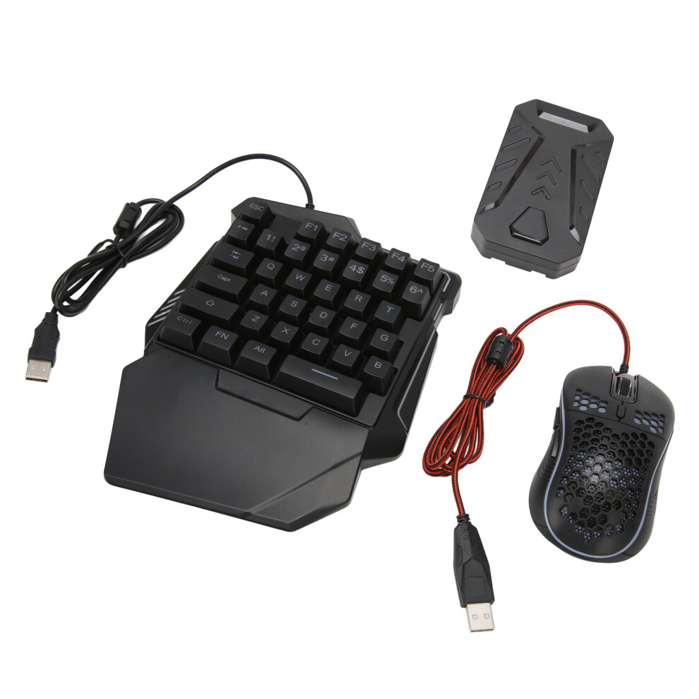 Gaming-Style Wired Keyboard & Mouse Converter With Rgb For Android & Harmony 3241352032500