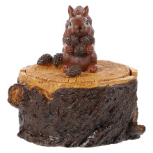 3St Decoratieve Resin Asbak Bruin Eekhoorn Model Voor Binnengebruik