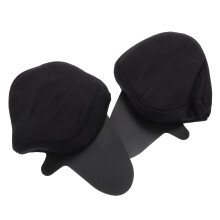 Raindrops 2 Pcs Motorcycle Accessories 17.00x11.35x3.00cm Black