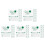 1000 Pcs Blank Raffle Tickets Multi-Use Sheets For Events Voting 9
