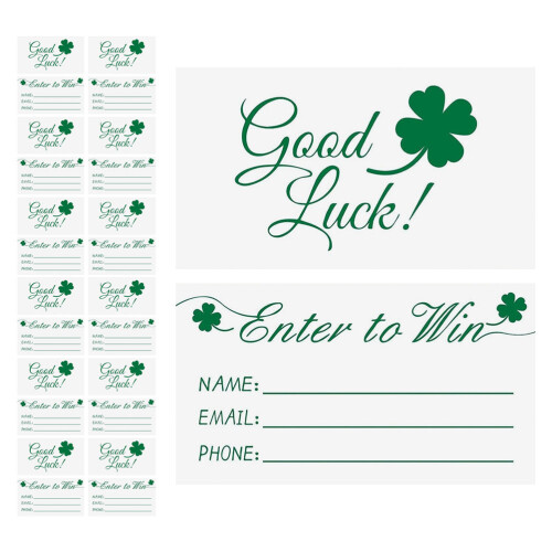 1000 Pcs Blank Raffle Tickets Multi-Use Sheets For Events Voting 1