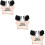 6 Pcs Armpit Sweat Pads For Women Undershirt Underarm Vests 11