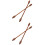 4 Pcs Wooden Painting Hanging Scrolls Frames Posters Hanger 5