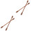 4 Pcs Wooden Painting Hanging Scrolls Frames Posters Hanger 3