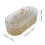 Ramadan Candy Dish With Lid Oval Metal Gold Eid Mubarak Container 3