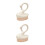 2 Pcs Liquid Foundation Swan Brush For Women Makeup Tool 4