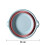 (M Blue) Portable Folding Baby Wash Basin Plastic Blue 1