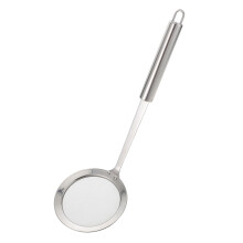 3Pcs 304 Stainless Steel Skimmer With Long Handle Mesh Strainer