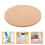 120 Pcs Round Self Adhesive Cork Coasters For Diy Craft Projects 11