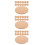120 Pcs Round Self Adhesive Cork Coasters For Diy Craft Projects 6