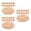 120 Pcs Round Self Adhesive Cork Coasters For Diy Craft Projects 7