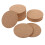 120 Pcs Round Self Adhesive Cork Coasters For Diy Craft Projects 3