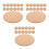 120 Pcs Round Self Adhesive Cork Coasters For Diy Craft Projects 9