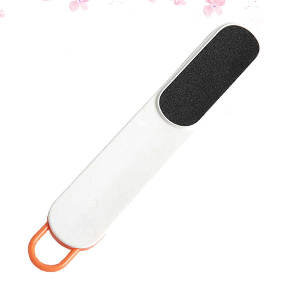 Artibetter 2 Pcs Foot Care Brush Pedicure Tool Foot Grinding Scrubbing File White