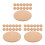 120 Pcs Round Self Adhesive Cork Coasters For Diy Craft Projects 4