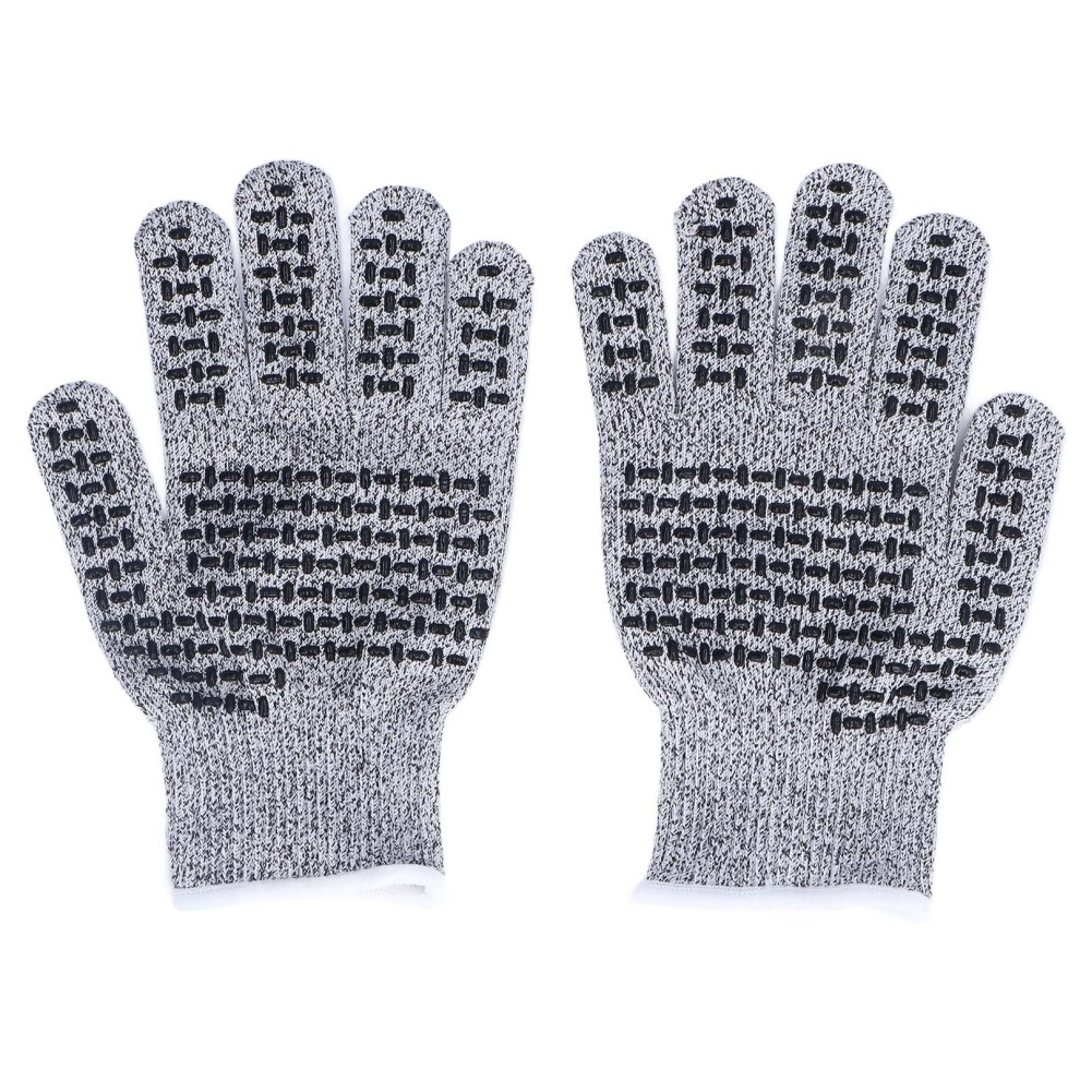 2Pcs Cut Resistant Gloves Hppe Silicone Kitchen Gardening Work 685922845924