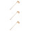 3 Pcs Iron Art Gourd Vintage Candle Snuffer With Long Handle 8