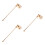 3 Pcs Iron Art Gourd Vintage Candle Snuffer With Long Handle 4