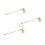 3 Pcs Iron Art Gourd Vintage Candle Snuffer With Long Handle 3