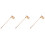 3 Pcs Iron Art Gourd Vintage Candle Snuffer With Long Handle 5