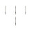 4Pcs Cosplay Calligraphy Pen Prop Fake Brush Accessory Supply 9