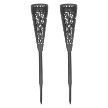 8 Pcs Cone Grave Vases Flower Insert Bucket Cemetery Memorial