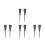 8 Pcs Cone Grave Vases Flower Insert Bucket Cemetery Memorial 2