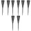 8 Pcs Cone Grave Vases Flower Insert Bucket Cemetery Memorial 10