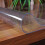 2mm Clear Plastic Table Cloth Transparent PVC Table Protector 85x140cm Waterproof 4