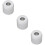 3Pièces Support Rasoir En Zinc Antirouille Et Stable 9