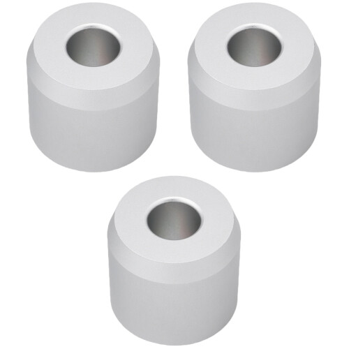 3Pièces Support Rasoir En Zinc Antirouille Et Stable 2