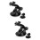 4 Pcs Action Camera Car Suction Mount With Tripod Adapter For 7