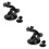 4 Pcs Action Camera Car Suction Mount With Tripod Adapter For 6