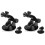 4 Pcs Action Camera Car Suction Mount With Tripod Adapter For 2