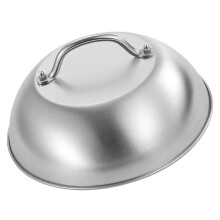 Basting Cover Round Stainless Steel Dome For Flat Top Griddles Melting Dome Steam Cover Indoor Outdoor Griddle Cooking