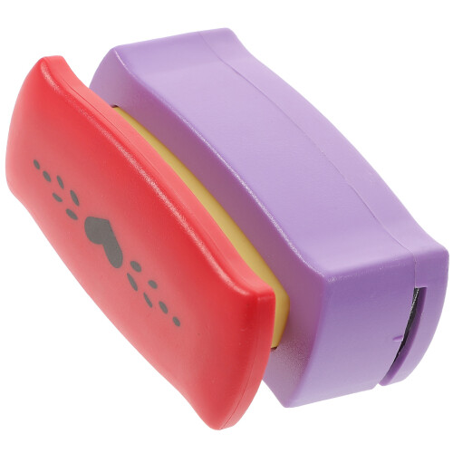 2St Scrapbook Hole Punch Voor Kinderen, Duurzaam ABS Plastic, Multi