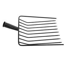 2Pcs Heavy Duty Steel Manure Fork Head For Gardening Agricultural Use