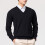 Herren V-Ausschnitt Strickpullover Langarm Casual Schwarz XL Größe 6