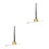 2Pcs Buddhism Hand Ring Percussion Instrument For Buddhist Musical Use 9