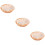 3Pcs Natural Woven Wicker Round Basket Hollow Out Bread Storage 7