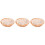 3Pcs Natural Woven Wicker Round Basket Hollow Out Bread Storage 4