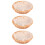 3Pcs Natural Woven Wicker Round Basket Hollow Out Bread Storage 8