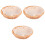 3Pcs Natural Woven Wicker Round Basket Hollow Out Bread Storage 3