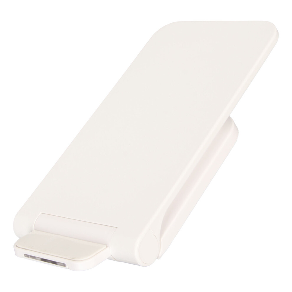 15W Foldable Wireless Charger Stand, Fast Charging For Cell Phones White 4981352033334