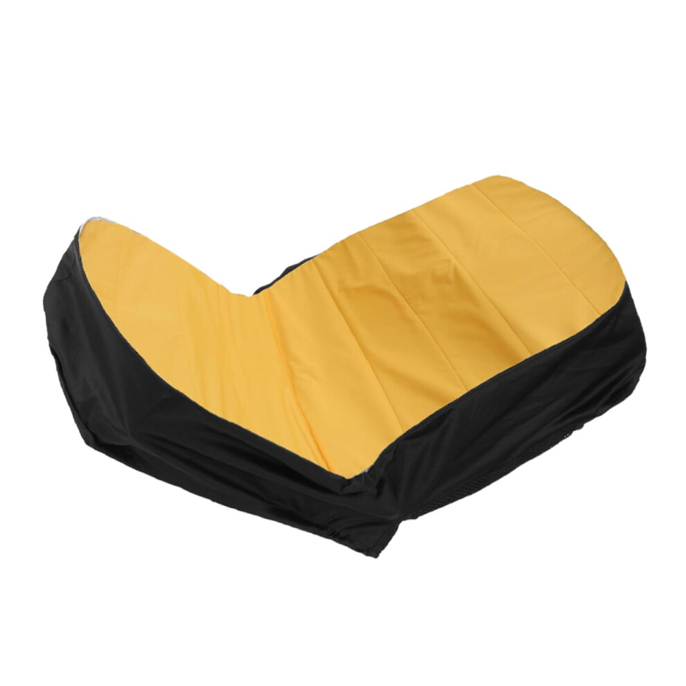 Weeder Seat Cover Dustproof Protector For Lawn Mowers Compatible With John Deere And Murray Durable Easy Install Black/Yellow 9016109244765