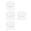 40 Pcs Clear Acrylic Circles Transparent Plastic Discs For Craft Frame 7