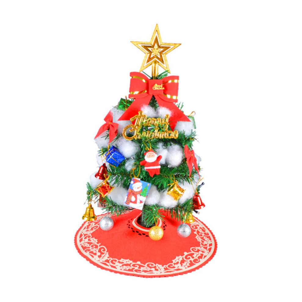 Christmas Tree Skirt 2-Pack Red Felt Tree Base Cover Festive Xmas Decor Soft Felt Material-image-OPC-PKY5ZWM-NEW