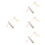 4Pcs Eyelashes Brush Mascara Wand Applicator Makeup Lash Tool 8
