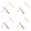 4Pcs Eyelashes Brush Mascara Wand Applicator Makeup Lash Tool 7